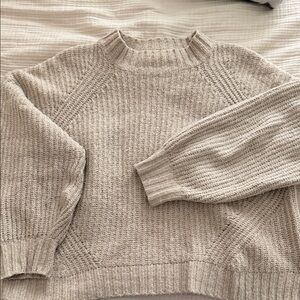 Old Navy Cream Knit Sweater